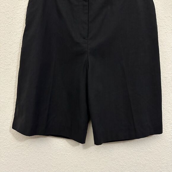 NWT Nique Lita Cotton Tencel Tailored Shorts in Black - Picture 7 of 16